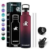 KollyKolla Thermosflasche 750ml, Thermoskanne BPA-frei, Kohlensaeure Geeignet,...