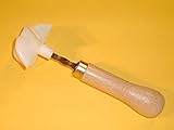 Brötchenstempel, Kaisersemmeldrücker, 6,5 cm, mit Holzgriff