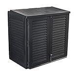 Mülltonnenbox Universalbox Aufbewahrungsbox Garten Müllbox Gartenschrank...