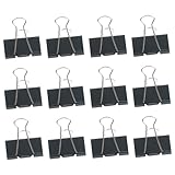 ABOOFAN 12 Stück Teiliges Metall Binder Clips für Künstler Skizzen und Malerei Stabile...