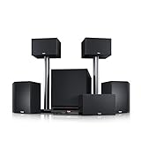 Teufel System 6-5.1 Heimkino Set mit Mächtiger Subwoofer, High-End-Klasse...