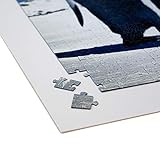 Fixmount Puzzle Karton zum Aufkleben von Puzzles - 50x70cm - selbstklebend - mit...