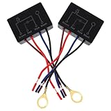 DOITOOL 2 x Schalter, Touch-Schalter, Tischlampe, Touch-Dimmer für LED-Lichter,...