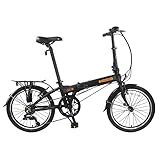 Dahon Hit Faltrad, Sport, Radfahren, schwarz, L: 450 mm, L: 369 mm