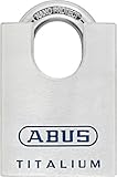 ABUS Titalium Vorhängeschloss 96CSTI/50 - leichter Schlosskörper aus massivem...