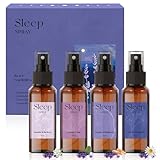 SCENTORINI Lavendelspray Set, 4 x 75 ml Kissenspray, Lavendel Spray für...
