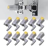 Scharnier LED Licht, 10 Stück Schrankbeleuchtung mit LED Bewegungssensor,...