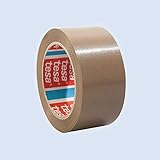 TESA Klebeband tesapack 4124, TOP-PVC, 50mm x 66m, braun/Unser Bestes - PVC-Klebeband für...