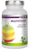 Multivitamin 240 Kapseln - 28 Vitamine & Mineralien - Vitamin von A-Z - Hochdosiert -...