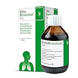 GeloBronchial Saft, 200ml - Starke Schleimlösung und Hustenlöser, pflanzliche Hustensaft...