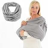 LaLoona Stillschal, atmungsaktives Stilltuch für unterwegs - Abdeckung/Tuch zum...