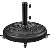 Yaheetech 24,7 kg Sonnenschirmständer mit Rollen ø50,6 cm Schirmständer...