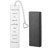 Otuuz Metall Lesezeichen mit Schwarzer Geschenkbox Inspirierendes Lesezeichen...