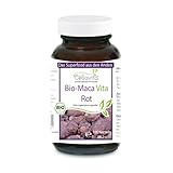 Cellavita – Bio-Maca Vita (180 Kapseln im Glas, rot)