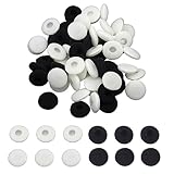 IUDWCG - 100 Pcs Schaumstoff-Ohrpolster, In-Ear-Kopfhörerabdeckung Ersatzschwamm für...