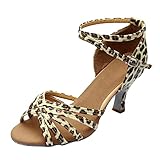 YULONGESS Damen Bequem Trekkingsandalen Sommerschuhe Böhmen Strandsandalen Elegante Kleid...