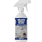 500ml Milbenspray für Matratzen | 100% giftfrei | Bettwäsche | Polster | Textil |...