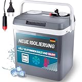 32 Liter Elektrische Kühlbox 12V/230V zum Kühlen und Wärmen - Thermoelektrisch leise...