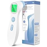 Fieberthermometer für Babys, Kinder und Erwachsene, kontaktloses Stirnthermometer...