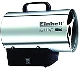 Einhell Heißluftgenerator HGG 110/1 Niro (DE/AT) (Heizmantel aus verzinktem Stahlblech,...
