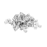 Ringe Perücke Haar Aluminium Clips Rohr Perlen 100 STÜCKE Lock Braid Crown Dekoration...