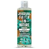 Faith In Nature Natürliches Kokosnuss-Shampoo, Feuchtigkeitsspendend, Vegan und Frei von...
