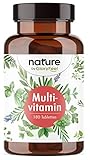 Multivitamin Tabletten - Alle wertvollen A-Z Vitamine und Mineralien - Premium...