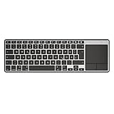 seenda Bluetooth Tastatur mit Touchpad für Mac, Ultradünne Metall Tastatur mit...