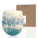 Schütte WC-Sitz MAGIC LIGHT mit Absenkautomatik, Toilettendeckel mit Motiv und...