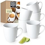 Moritz & Moritz BASIC Kaffeetassen Set 6-teilig - ca. 300ml aus hochwertigem...