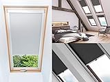 Dachfensterrollo Thermo verdunkelnd passend für Velux M06 Fenster Dachrollo Weiss Schwarz...