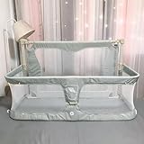3 in 1 Beistellbett Baby, Babywiege, Baby-Stubenwagen, Kinderbett Babybett Kinderreisebett...