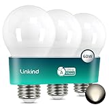 Linkind Ultraeffiziente E27 LED Lampe, 3,8W=60W, 4000K Neutralweiß mit...