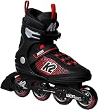 K2 Ascent 80 M Inline Skate Black/red, 44