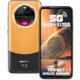 Ulefone Armor 23 Ultra Outdoor Handy 5G mit Satellitenkommunikation, 512GB+24GB Dimensity...