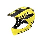 Joyyko Fahrradhelm Kinder 2-In-1 Integrated GrößEnverstellbar Fullface...