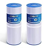 POOLPURE 2 stück Spa Hot Tub Filter 4-Unzen-Filtermedien Ersatz für Unicel...