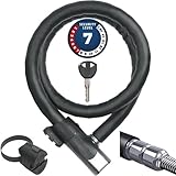 ABUS Panzerkabelschloss Steel-O-Flex Centuro 860 - mit QuickSnap RBU-Halter -...