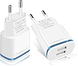 LUOATIP 10.5W USB Ladegerät 2 Pack mit 03724 AS 2020 SC aktiv Subwoofer schwarz
