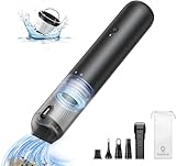 Baseus Auto Staubsauger Stark, 12000pa Handstaubsauger Akku mit USB-C Schnellladung,...