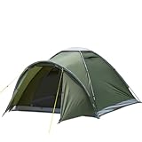 Campingzelt mit Vorraum, Zelte Camping Zelt für 2-4 Person, PU5000 wasserdichte Zelt für...
