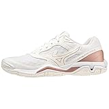 Mizuno Damen Wave Phantom 3 Sneaker, Weiße Rose, Schneewittchen, 39 EU