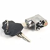 Schloss mit 2-Tasten, passend für E-Bike Elektrofahrrad, Roller, Safe, Schlosskasten