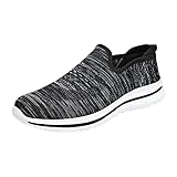 UnoSheng Mode Männer Mesh Bergsteigen Lässige Sportschuhe Schnüren Einfarbig Laufen...