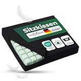 Novaliv Rollstuhlkissen & Sitzkissen Rollstuhl – Antidekubituskissen,...