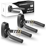 Zeimer® 2 Gitarrenhalter Haken - Universal Wandhalterung für Gitarren