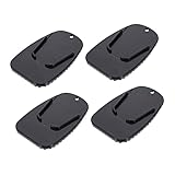 Garneck 4stücke Teiliges Motorrad Seitenständer Pad Rutschfeste Stützplatten...