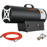 FUXTEC Gasheizgebläse GH51 – regulierbarer Gasheizstrahler 50kW mit...