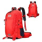 MYMM Wanderrucksack 40L Herren und Damen wasserdichter leichter Bergsteigerrucksack...