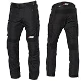 Motorrad Textil Hose Wasserdichte Textilhose Thermofutter CE Protektoren Hose Motorradhose...